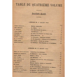La revue de Paris Tome 4 juillet-Aout 1925
