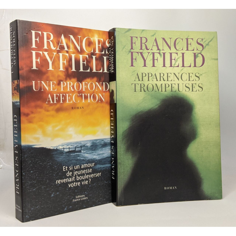 Une Profonde Affection + Apparences trompeuses --- 2 livres