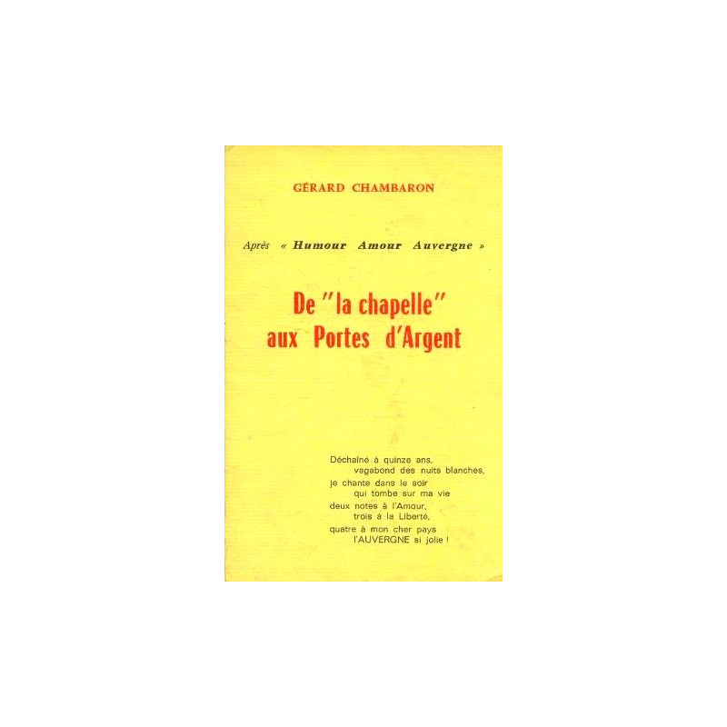 De "la chapelle" aux portes d'argent