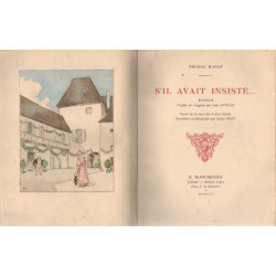 S'il avait insiste. roman traduit de l'anglais par jean audiau....