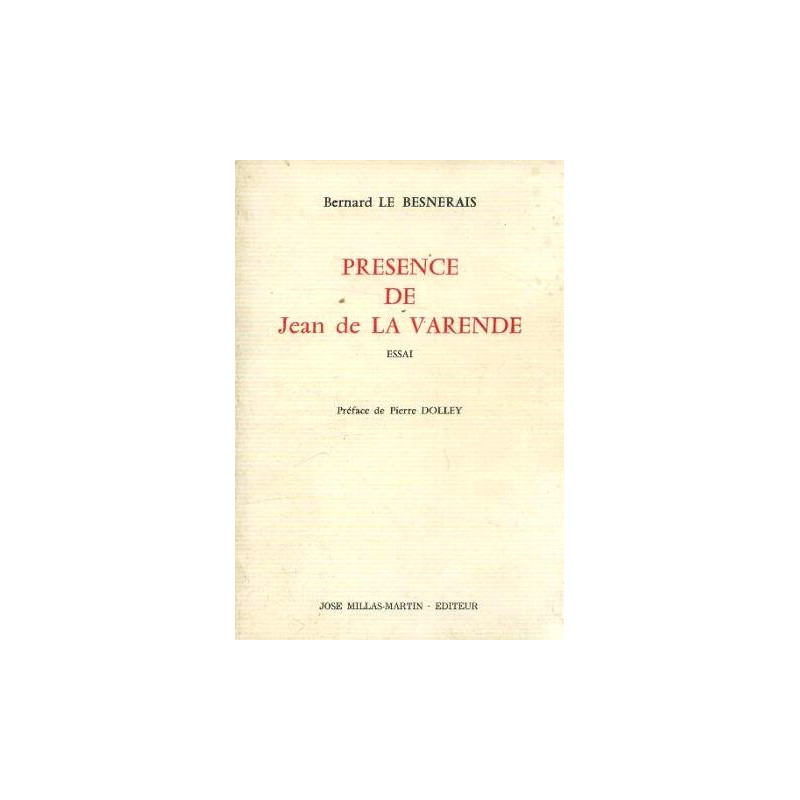 Présence de Jean de la Varende