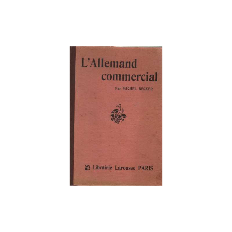 L'allemand commercial