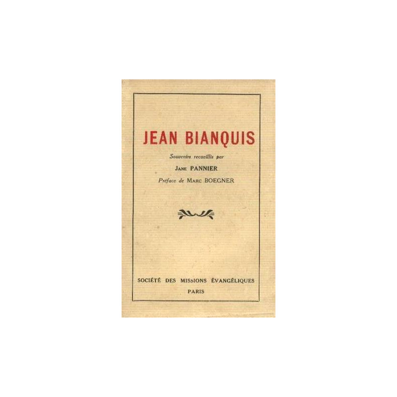 Jean Bianquis