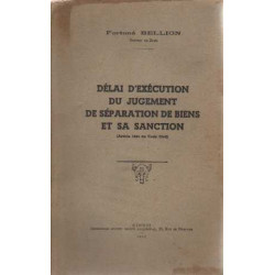 Université de Rennes. Faculté de droit. Délai d'exécution du...