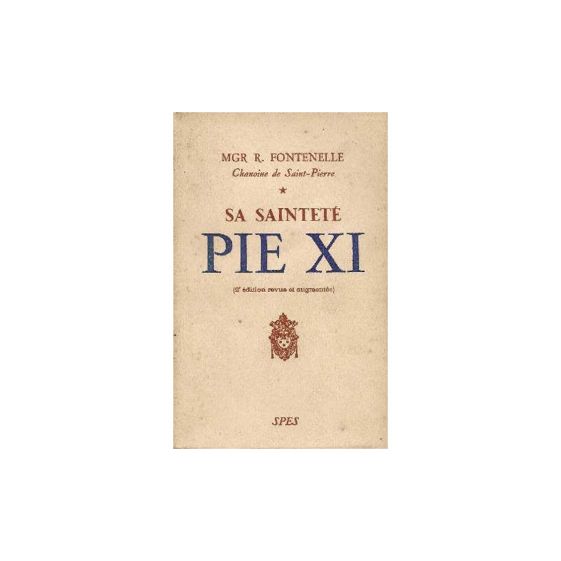 Sa Sainteté Pie XI