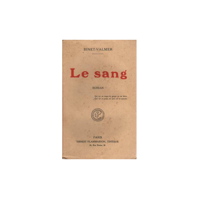 Le sang