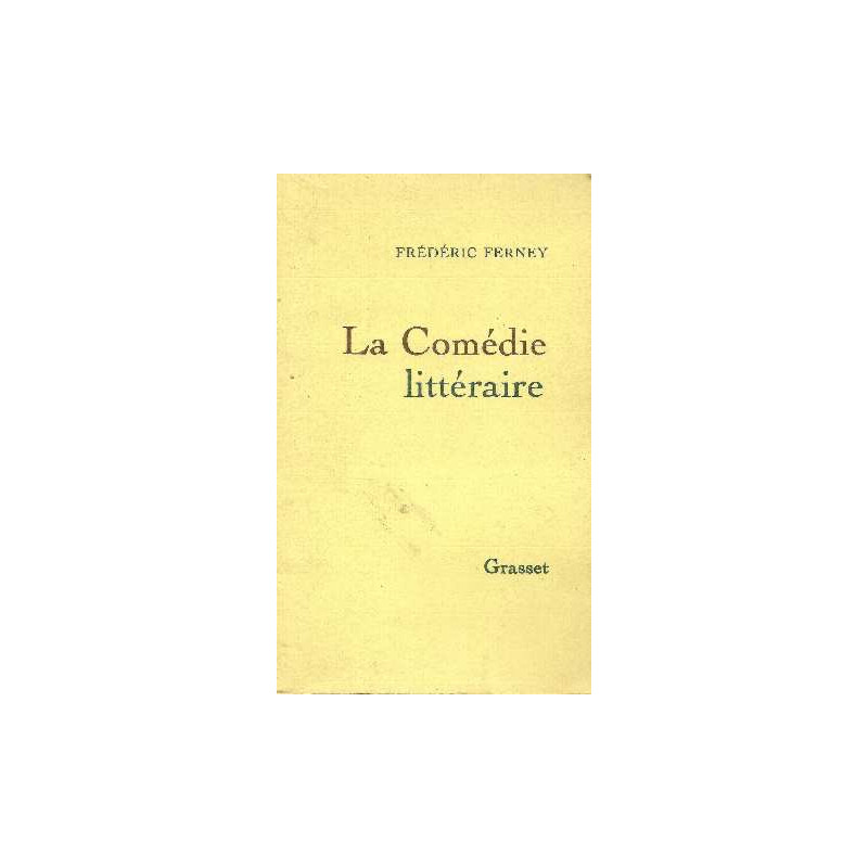 La comédie littéraire