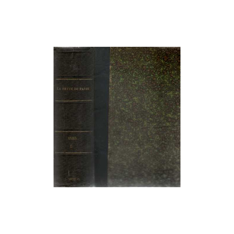La revue de Paris tome 4 septembre octobre 1925