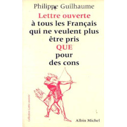 Lettre ouverte à tous les Français qui ne veulent plus être pris...
