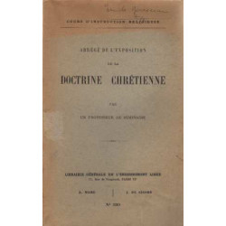 Abrégé de l'exposition de la doctrine chrétienne