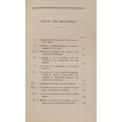 La femme au XVIIe siècle