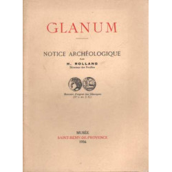 Glanum. notice archéologique