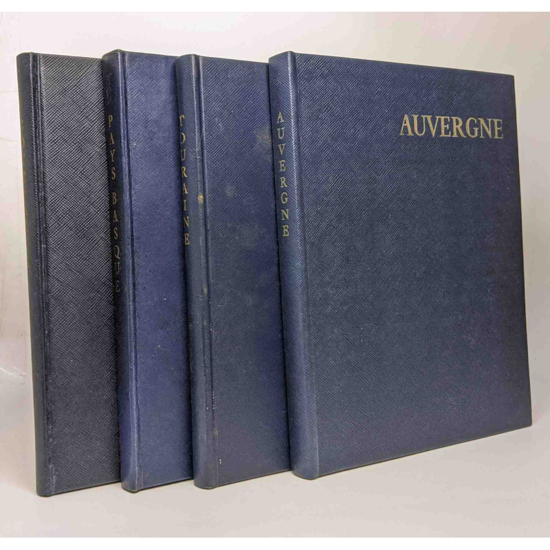 Cote d'azur + Pays Basque + Touraine + Auvergne - 4 "albums des...