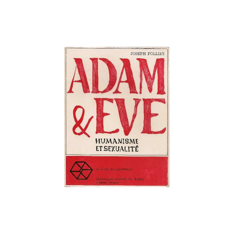 Adam et eve humanisme et sexualite