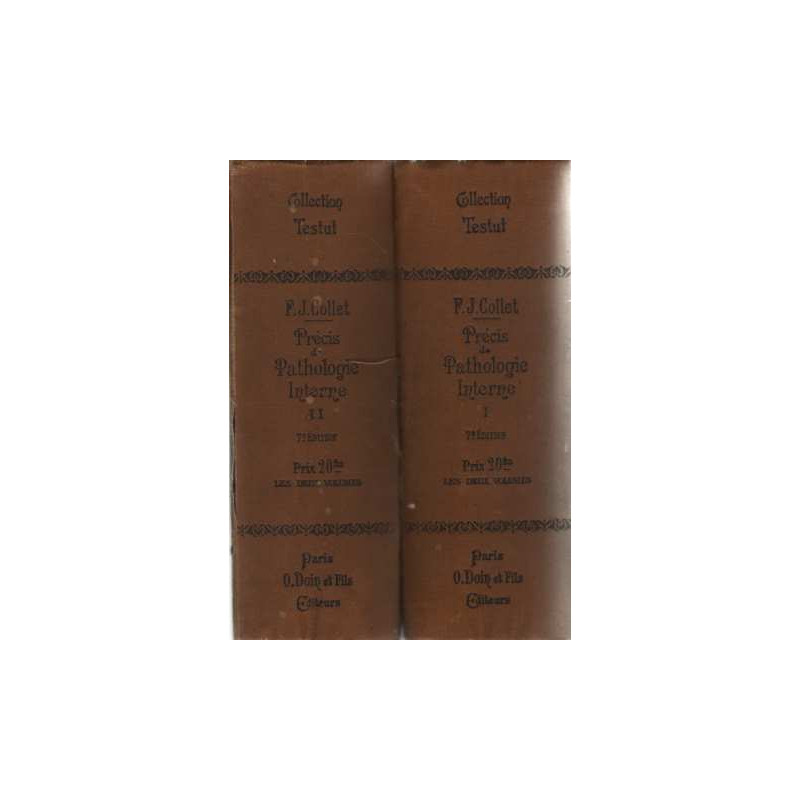 Précis de pathologie interne (tomes 1 et 2)