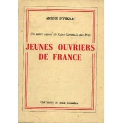Jeunes ouvriers de France un aspect de Saint Germain Des Prés