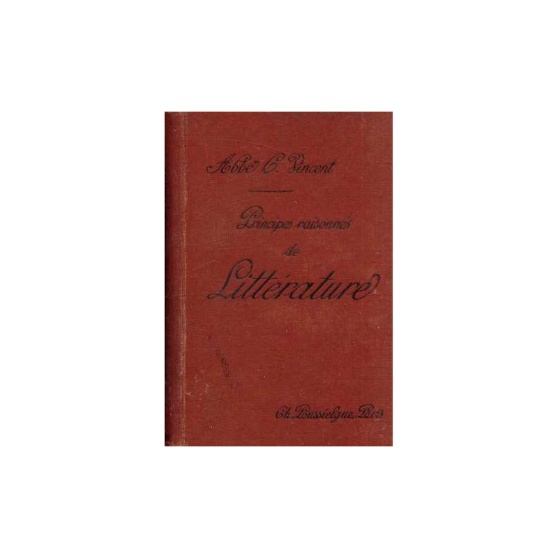 Principes raisonnés de littérature