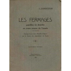 Les fermages payables en denrées au cours moyens de l'année