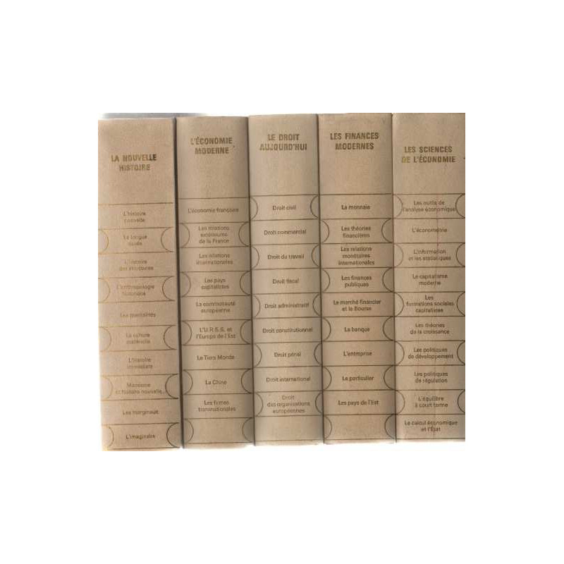 Encyclopédie: Les sciences de l'action (20 volumes)