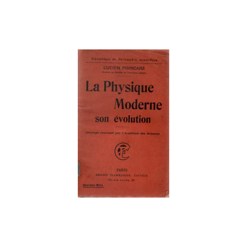 La physique moderne. son évolution