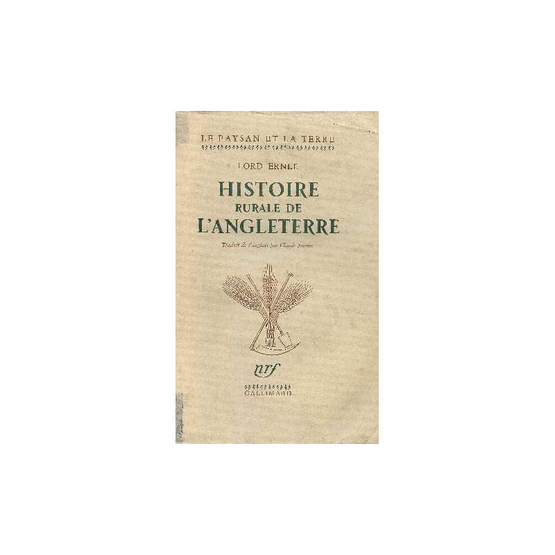 Histoire rurale de l'Angleterre