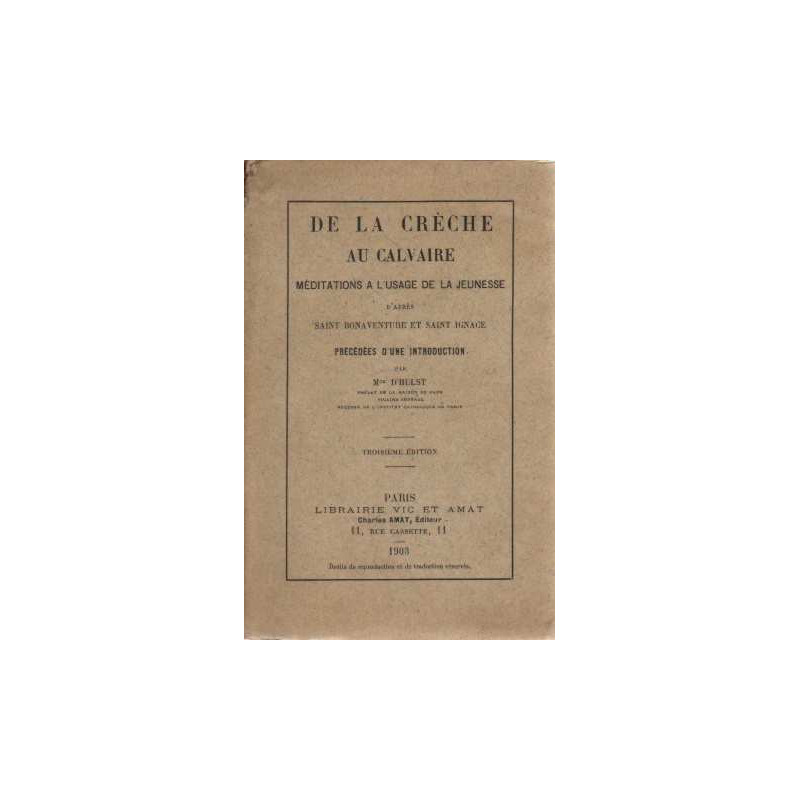 De la crèche au calvaire