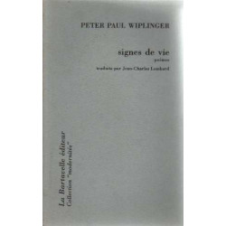Signes de vie. Poèmes