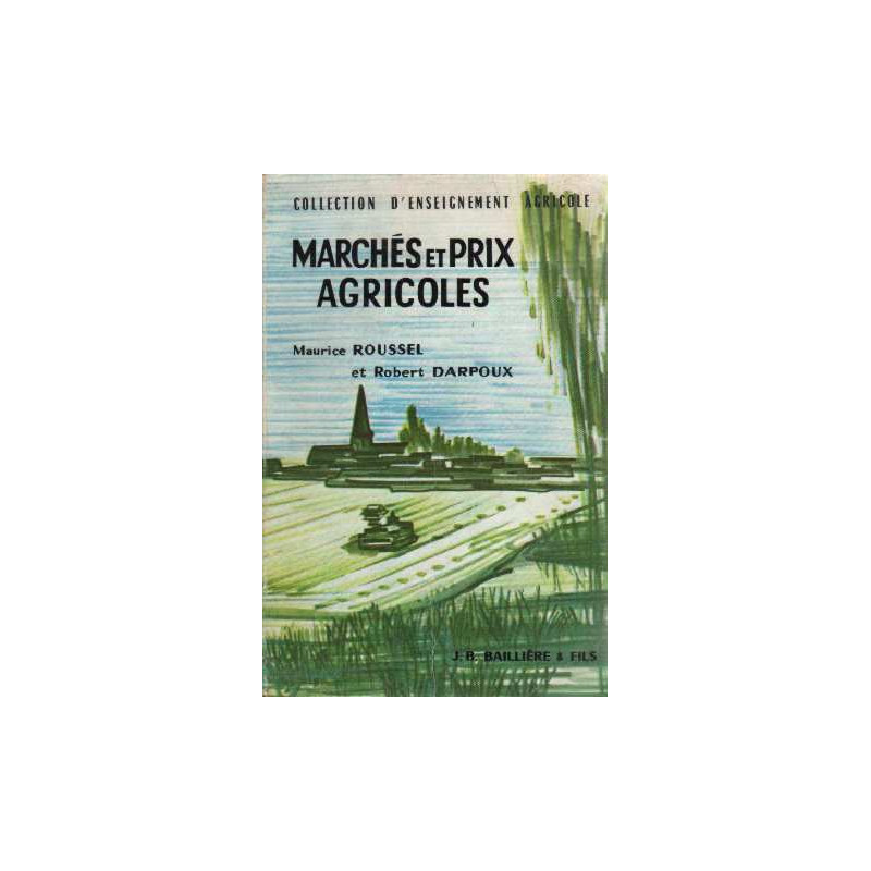 Marchés et prix agricoles