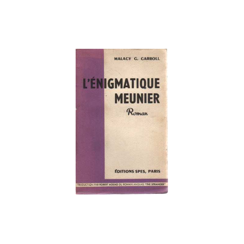 L'énigmatique meunier