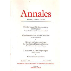 Annales 53e année n°3 Mai-juin 1998