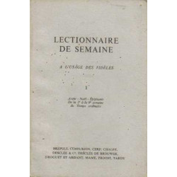 Lectionnaire de semaine a l'usage des fidèle I...