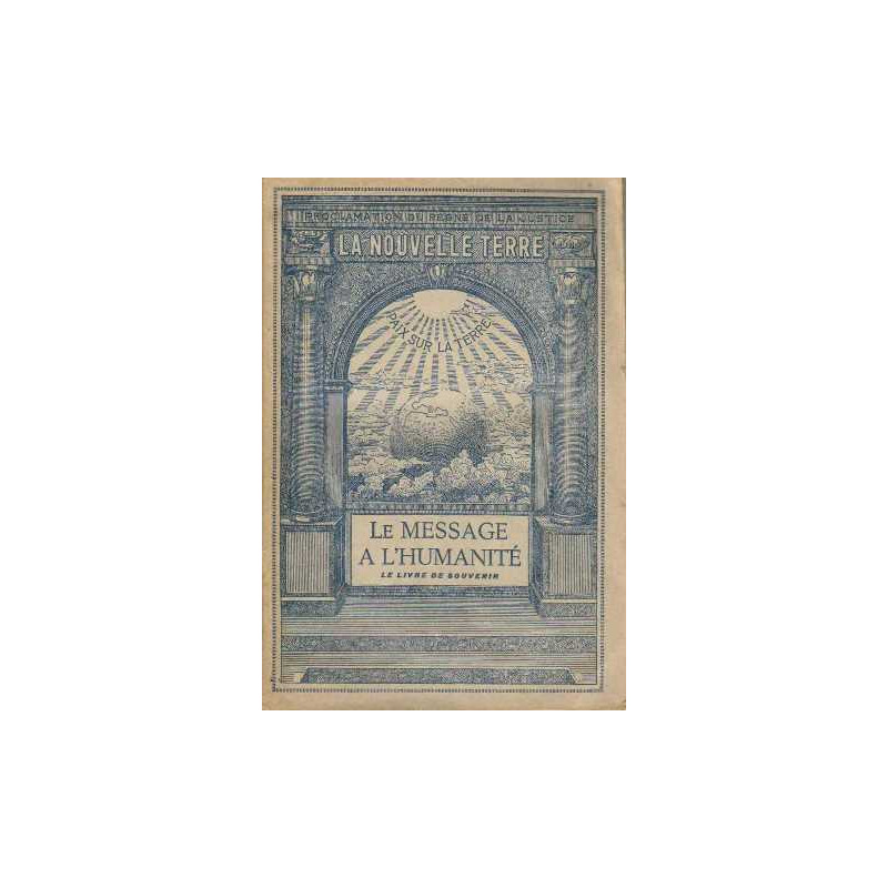 La Nouvelle Terre Volume II Le Livre De Souvenir