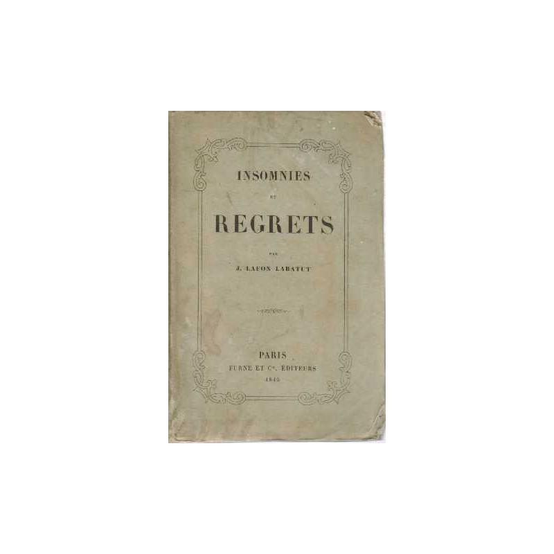 Insomnies et regrets
