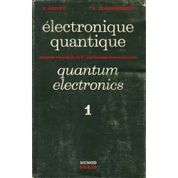 Electronique quantique comptes rendus de la 3e conférence...
