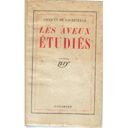 Les aveux étudiés