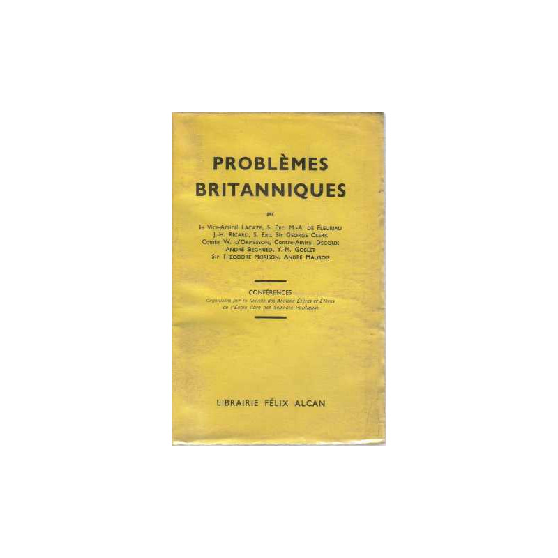 Problèmes britanniques