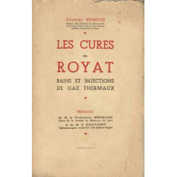 Les cures de royat bains et injections de gaz thermaux