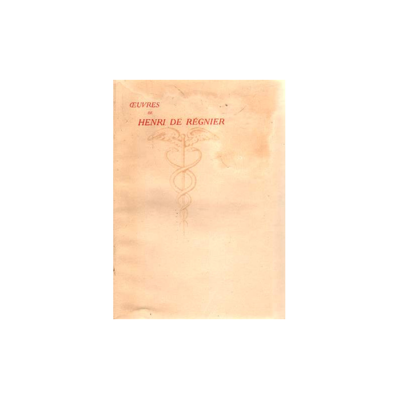 Oeuvres de Henri de Régnier tome VII