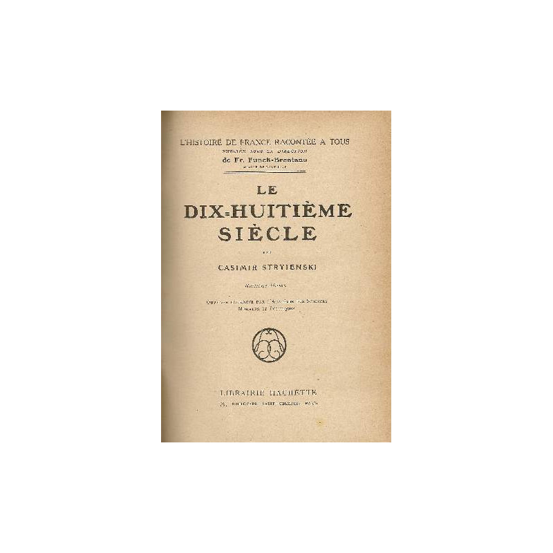 Le dix huitième siècle