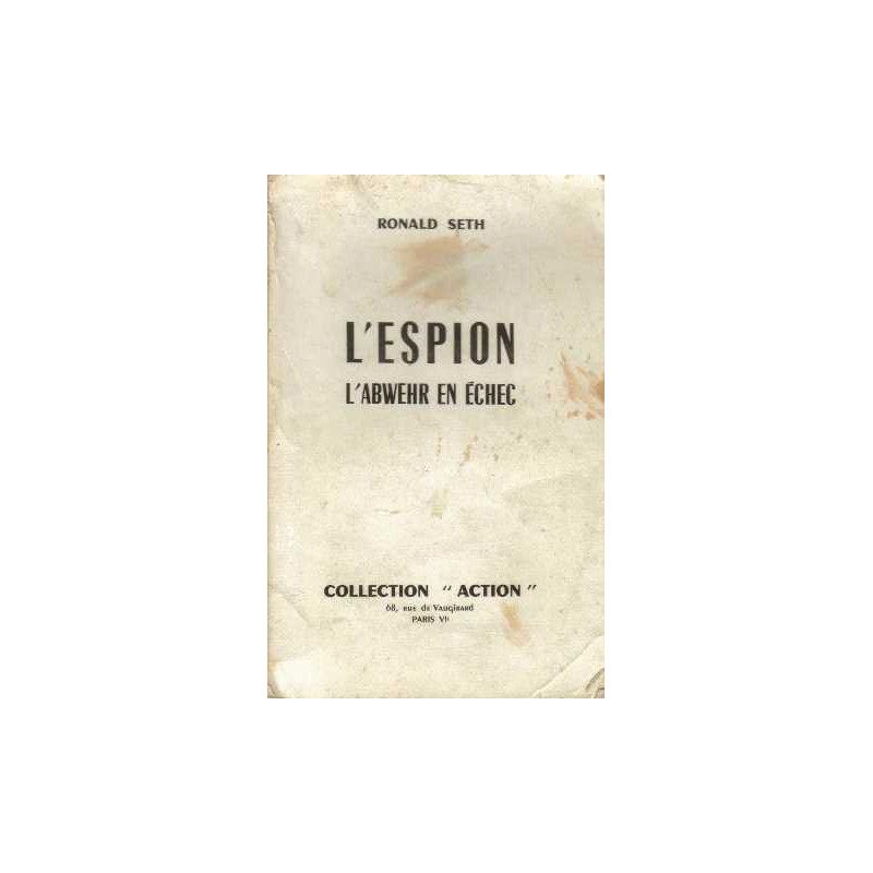 L'espion l'abwehr en échec