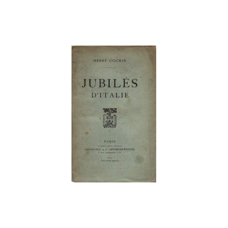 Jubilés d'Italie