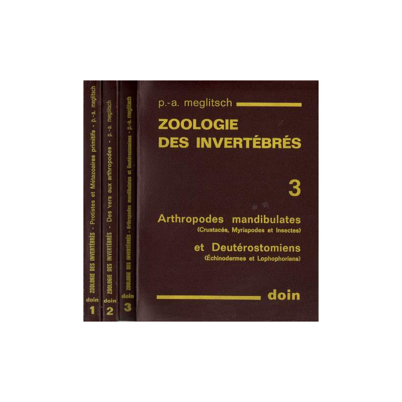 Zoologie des invertébrés 1. protistes et métazoaires primitifs 2....