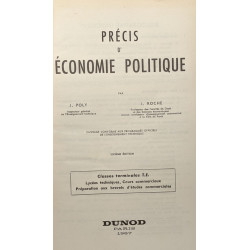 Précis d'économie politique