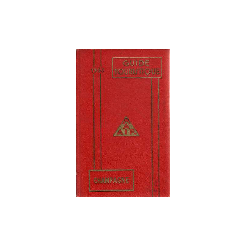 Guide touristique Champagne 1963