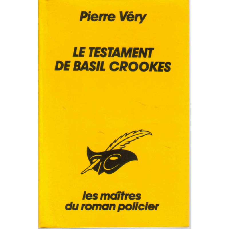 Le testament de basil crookes