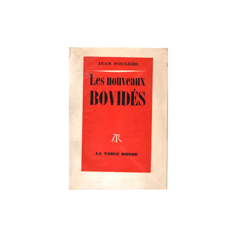 Les nouveaux bovidés