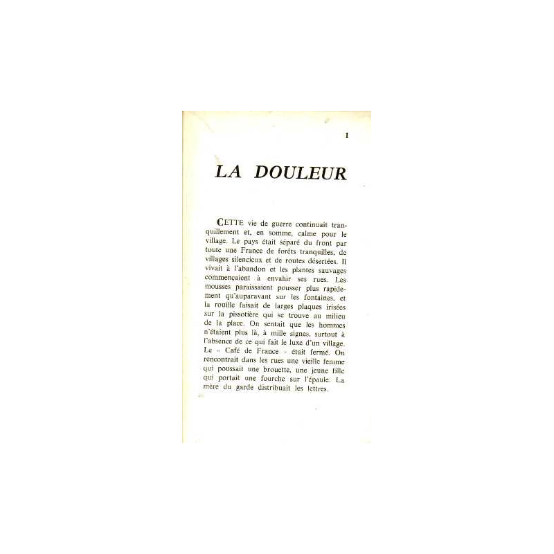 La Douleur