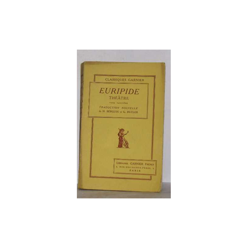 Théatre tome troisième