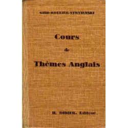 Cours de thème anglais