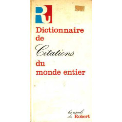 Dictionnaire de citations du monde entier